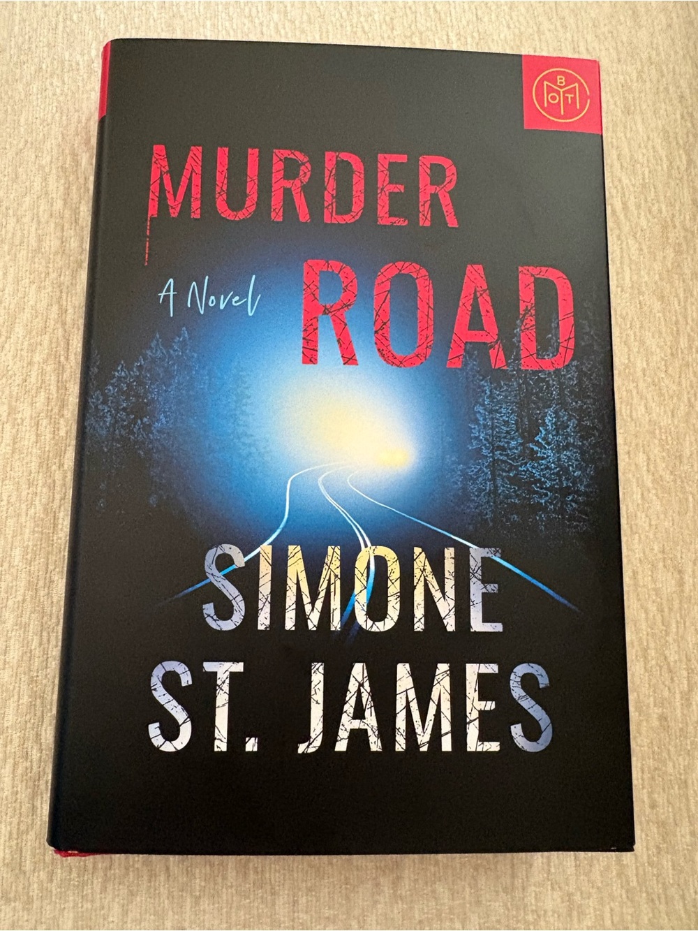 Murder Road by Simone St. James Hardcover Book EUC